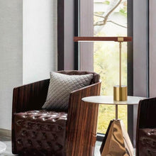Load image into Gallery viewer, INSPIRA LIFESTYLES - Postaro Table Lamp - BEDSIDE LAMP, DESK LAMP, LED, LED LAMP, LED LIGHT, LIGHT FIXTURE, LIGHTING, OFFICE, TABLE LAMP, WOOD LAMP
