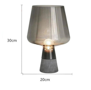 Vision Cement Table Lamp - INSPIRA LIFESTYLES