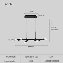 Load image into Gallery viewer, INSPIRA LIFESTYLES - Abstract Branch LED Chandelier - ABSTRACT, ACCENT LIGHT, BLACK LIGHT, BRANCH LIGHT, CHANDELIER, FEATURE LIGHT, HANGING LIGHT, LED, LED LIGHT, LIGHT FIXTURE, LIGHTING, LIGHTS, MINIMALIST, MODERN CHANDELIER, PENDANT, PENDANT LIGHT, SPUTNIK CHANDELIER, TREE LIGHT
