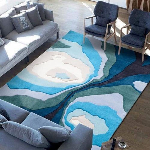 INSPIRA LIFESTYLES - Topography Large Area Rug - ABSTRACT RUG, ACCENT RUG, ACRYLIC RUG, AREA RUG, ART RUG, BEDROOM CARPET, BEDROOM RUG, CARPET, DINING ROOM CARPET, DINING ROOM RUG, FLOOR COVERING, FLOOR MAT, LIVING ROOM CARPET, LIVING ROOM RUG, MODERN RUG, PILE CARPET, RUG, RUGS, WOVEN RUG