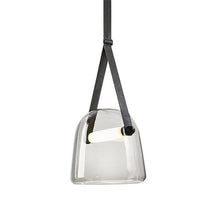 Load image into Gallery viewer, INSPIRA LIFESTYLES - Silas Belted LED Glass Pendant - CHANDELIER, DINING LIGHT, HANGING LIGHT, LIGHT, LIGHT FIXTURE, LIGHTING, LIVING ROOM LIGHT, PENDANT, PENDANT LIGHT

