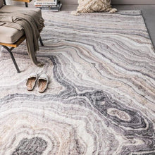 Load image into Gallery viewer, INSPIRA LIFESTYLES - Marble Pattern Area Rug - ACCENT RUG, AREA RUG, BEDROOM CARPET, CARPET, COMMERCIAL, DINING ROOM CARPET, FLOOR MAT, GEODE, HOTEL CARPET, LIVING ROOM CARPET, OFFICE CARPET, PATTERN, PILE CARPET, RIPPLE, RUG, WOVEN RUG

