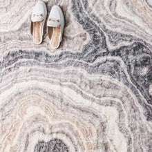 Load image into Gallery viewer, INSPIRA LIFESTYLES - Marble Pattern Area Rug - ACCENT RUG, AREA RUG, BEDROOM CARPET, CARPET, COMMERCIAL, DINING ROOM CARPET, FLOOR MAT, GEODE, HOTEL CARPET, LIVING ROOM CARPET, OFFICE CARPET, PATTERN, PILE CARPET, RIPPLE, RUG, WOVEN RUG
