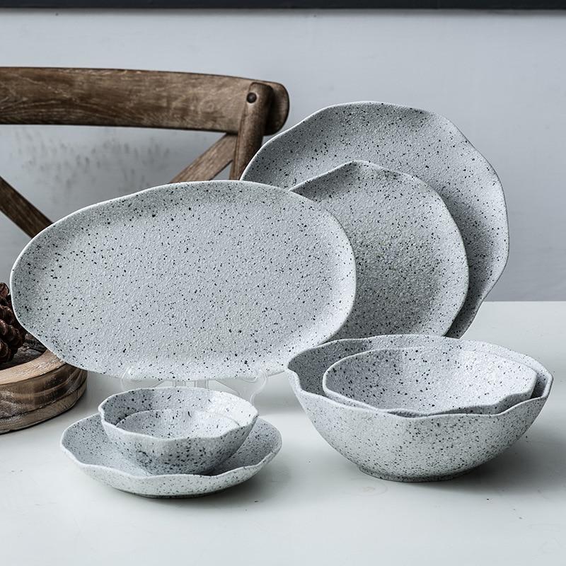 Granite Texture Tableware – INSPIRA LIFESTYLES
