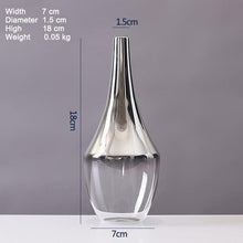 Load image into Gallery viewer, INSPIRA LIFESTYLES - Silver Gradient Glass Vases - ACCESSORIES, DECOR, DECORATION, DECORATIVE, GLASS, GRADIENT, MODERN, VASE
