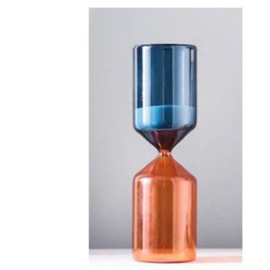 INSPIRA LIFESTYLES - Two Tone Hourglass - ACCESSORIES, DECOR, DECORATION, HOURGLASS, SAND TIMER