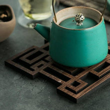 Load image into Gallery viewer, INSPIRA LIFESTYLES - Solid Walnut Heat Mat - COASTER, TABLEWARE, TRIVET, WOODEN
