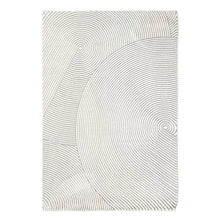 Load image into Gallery viewer, INSPIRA LIFESTYLES - Concentric Rings Large Area Rug - ABSTRACT RUG, ACCENT RUG, AREA RUG, BEDROOM CARPET, BEDROOM RUG, CARPET, DINING ROOM CARPET, DINING ROOM RUG, FLOOR COVERING, FLOOR MAT, GEOMETRIC RUG, LIVING ROOM CARPET, LIVING ROOM RUG, MINIMALIST, MODERN RUG, NORDIC, PILE CARPET, POLYESTER RUG, RUG, RUGS, SCANDINAVIAN, SIMPLE, TUFTED RUG, WOVEN RUG
