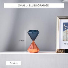Load image into Gallery viewer, INSPIRA LIFESTYLES - Two Tone Hourglass - ACCESSORIES, DECOR, DECORATION, HOURGLASS, SAND TIMER
