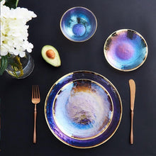 Load image into Gallery viewer, INSPIRA LIFESTYLES - Rainbow Glass Dinnerware - BOWL, BOWLS, FRUIT BOWL, GLASS, PATES, PLATES, TABLEWARE
