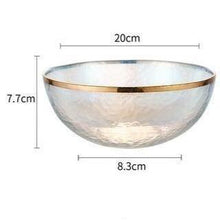 Load image into Gallery viewer, INSPIRA LIFESTYLES - Rainbow Glass Dinnerware - BOWL, BOWLS, FRUIT BOWL, GLASS, PATES, PLATES, TABLEWARE

