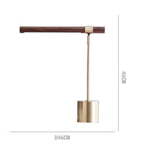Load image into Gallery viewer, INSPIRA LIFESTYLES - Postaro Table Lamp - BEDSIDE LAMP, DESK LAMP, LED, LED LAMP, LED LIGHT, LIGHT FIXTURE, LIGHTING, OFFICE, TABLE LAMP, WOOD LAMP
