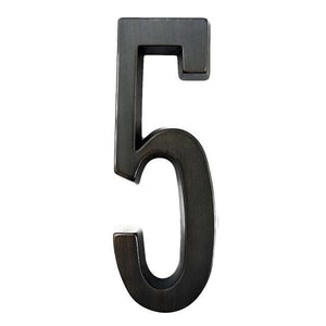 INSPIRA LIFESTYLES - Self-Adhesive House Number Aged Bronze - ADDRESS, AGED BRONZE, HARDWARE, HOME & GARDEN, HOUSE NUMBER, SIGN