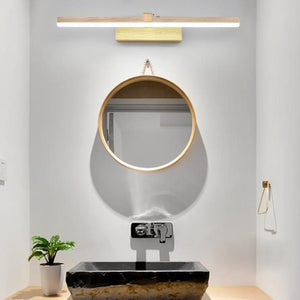 INSPIRA LIFESTYLES - Elise LED Vanity Light - BATHROOM LIGHT, BRUSHED GOLD, LED, LED LIGHT, LIGHT FIXTURE, LIGHTING, LINEAR LIGHT, MAKE UP LIGHT, MINIMALIST, VANITY LIGHT, WALL LAMP, WALL LIGHT