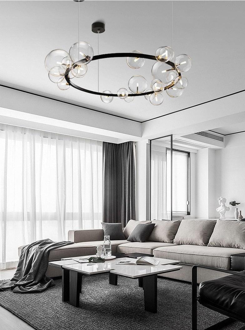 LED Crystal Ceiling Lamp Lighting Staircase Light Villa Chandelier Big Rings  Hotel Light - China Modern Minimalist LED Crystal, Crystal Living Room  Creative Lamp | Made-in-China.com