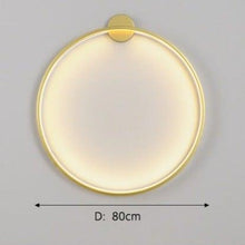Load image into Gallery viewer, INSPIRA LIFESTYLES - Minimalist Ring Light - ACCENT LIGHT, BEDROOM LIGHT, CIRCLE LIGHT, LED LIGHT, LIGHT, LIGHTING, LIGHTS, LIVING ROOM LIGHT, MINIMALIST LIGHT, MODERN LIGHT, RING LIGHT, SCONCE, SCULPTURAL LIGHT, WALL ART, WALL SCONCE
