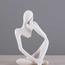 Load image into Gallery viewer, INSPIRA LIFESTYLES - Abstract Thinkers Sculptures - ABSTRACT, ART, DECOR, FIGURINES, MINIMAL, MINIMALIST, MODERN, PEOPLE, SCULPTURE, SCULPTURES, WHITE
