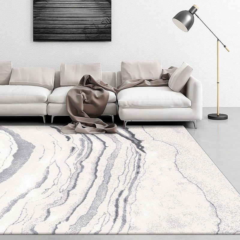 White Marble Large Area Rug – INSPIRA LIFESTYLES